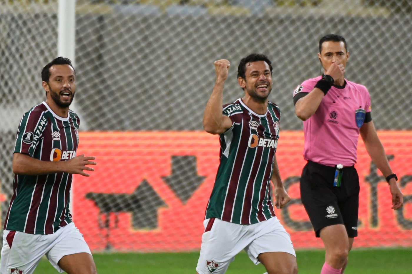 Fred; Fluminense x Cerro Porteño
