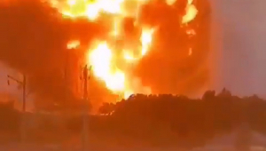 imagem de fogo em explosão