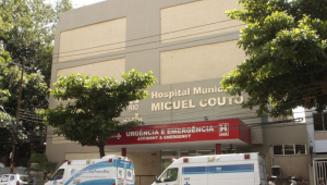 Fachada do Hospital Miguel Couto no Rio de Janeiro