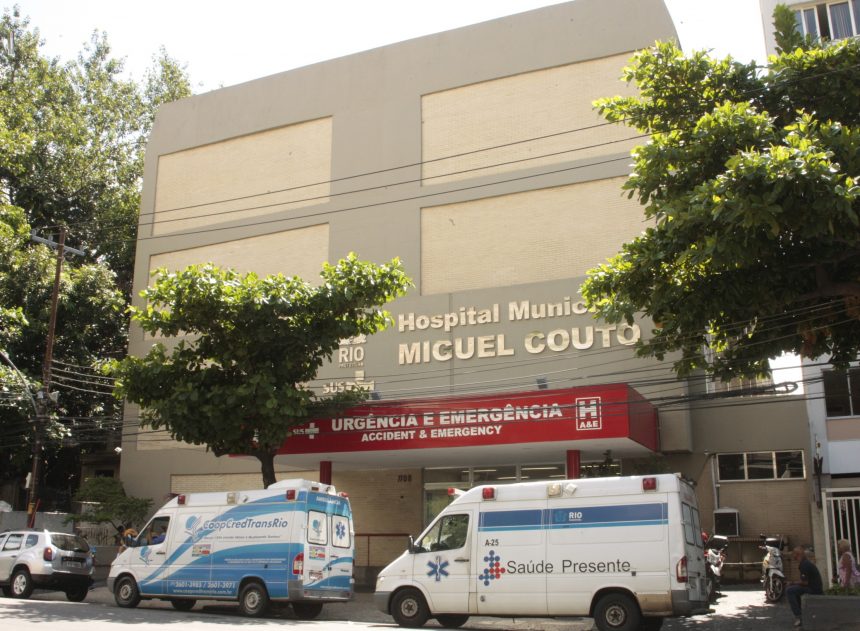 Fachada do Hospital Miguel Couto no Rio de Janeiro