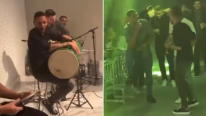 Jogadores do Grêmio foram flagrados em pagode após derrota para o São Paulo no Campeonato Brasileiro