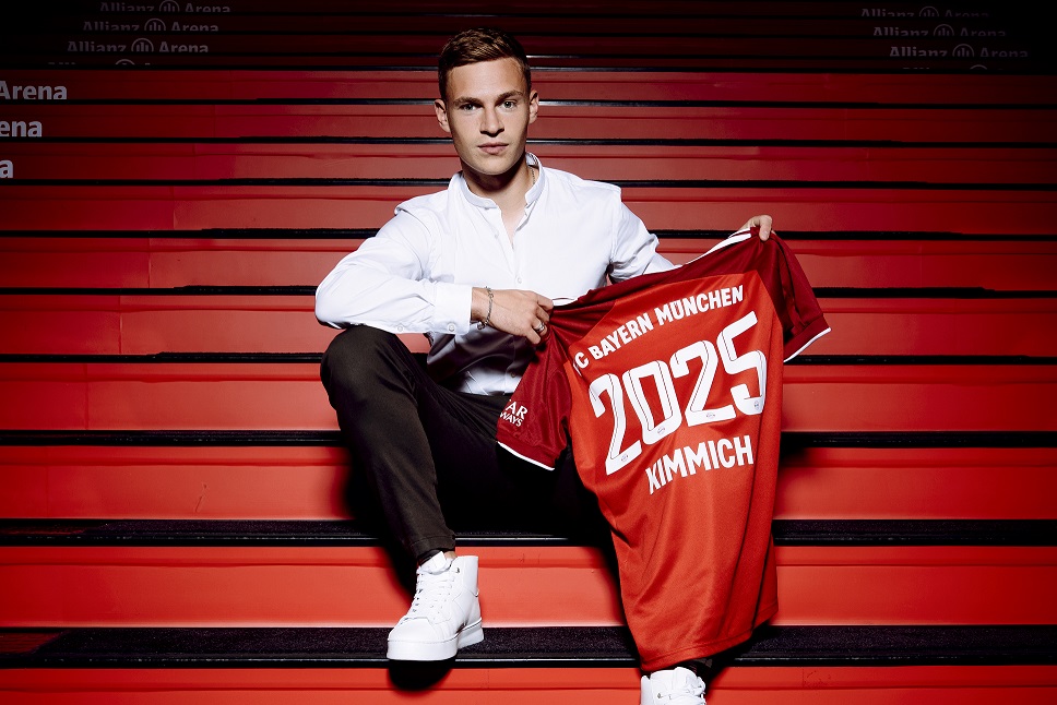 Bayern de Munique renovou com Joshua Kimmich até 205