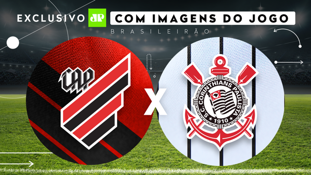 Thumb com os escudos do Corinthians e Athletico-PR