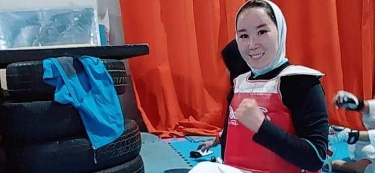 Zakia Khudadadi seria uma das representantes do Afeganistão nas Paralimpíadas de Tóquio