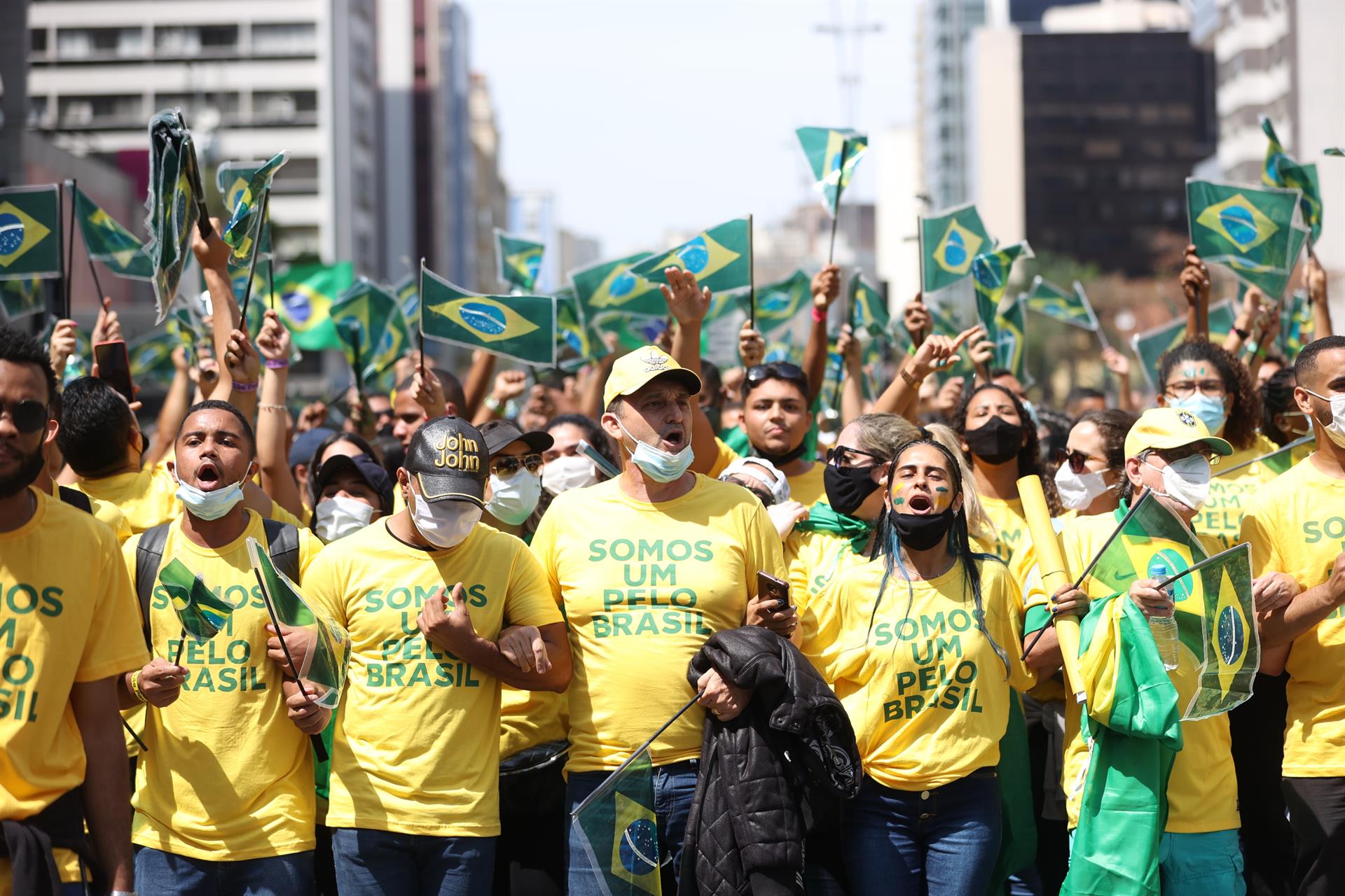 Manifestação do 7 de setembro em São Paulo