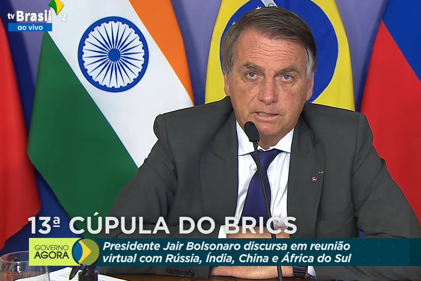 Chefe de Estado discursa em cúpula do BRICS