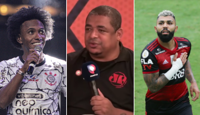 Vampeta comparou os elenco de Corinthians e Flamengo