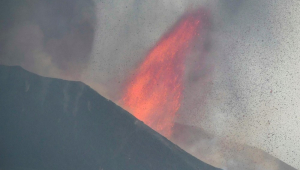 Explosão no vulcão Cumbre Vieja, nas Ilhas Canárias