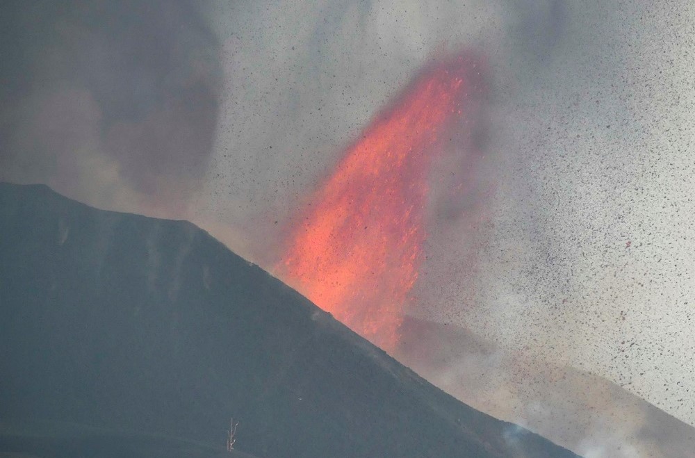 Explosão no vulcão Cumbre Vieja, nas Ilhas Canárias