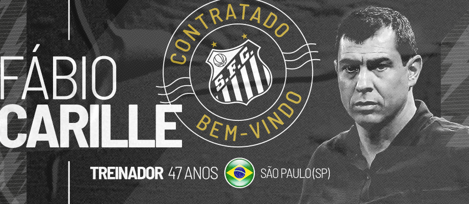 Fábio Carille é o novo técnico do Santos
