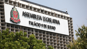Fachada da Assembleia Legislativa do Estado de São Paulo