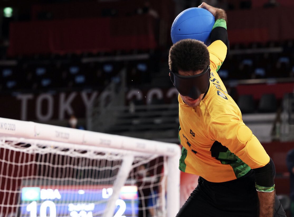 Seleção brasileira masculina de goalball foi campeã nas Paralimpíadas de Tóquio