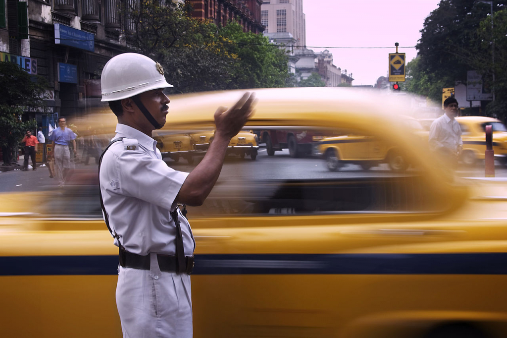 policial na índia