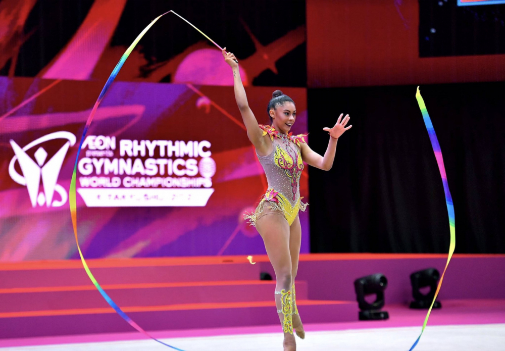 Bárbara Domingos está na final do Mundial de Ginástica Rítmica