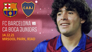 Barcelona e Boca Juniors farão um amistoso em homenagem a Diego Armando Maradona