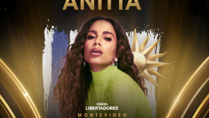 Anitta fará o show de abertura da final da Libertadores da América