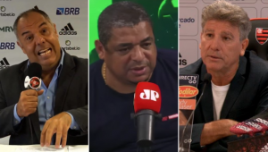Vampeta analisou o relacionamento da diretoria do Flamengo com Renato Gaúcho