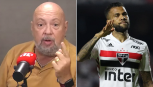 Nilson Cesar detona declaração de Dani Alves sobre saída do São Paulo