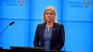 Magdalena Andersson foi eleita para ser primeira-ministra da Suécia, mas renunciou apenas oito horas depois