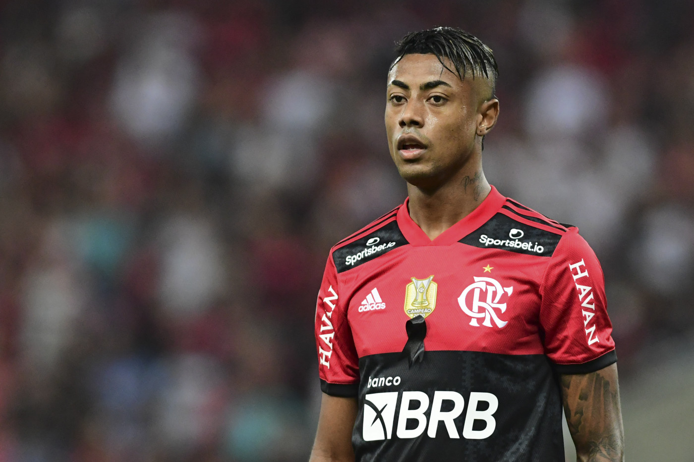 Bruno Henrique marcou o gol da vitória do Flamengo sobre o Corinthians