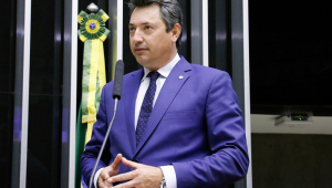 Deputado Federal Sérgio Souza (MDB-PR) durante sessão da Câmara