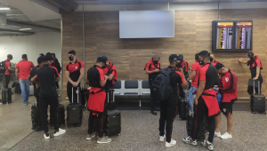 Jogadores do Atlético-GO precisaram retornar para São Paulo