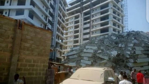 Desabamento de edifício em Lagos, na Nigéria
