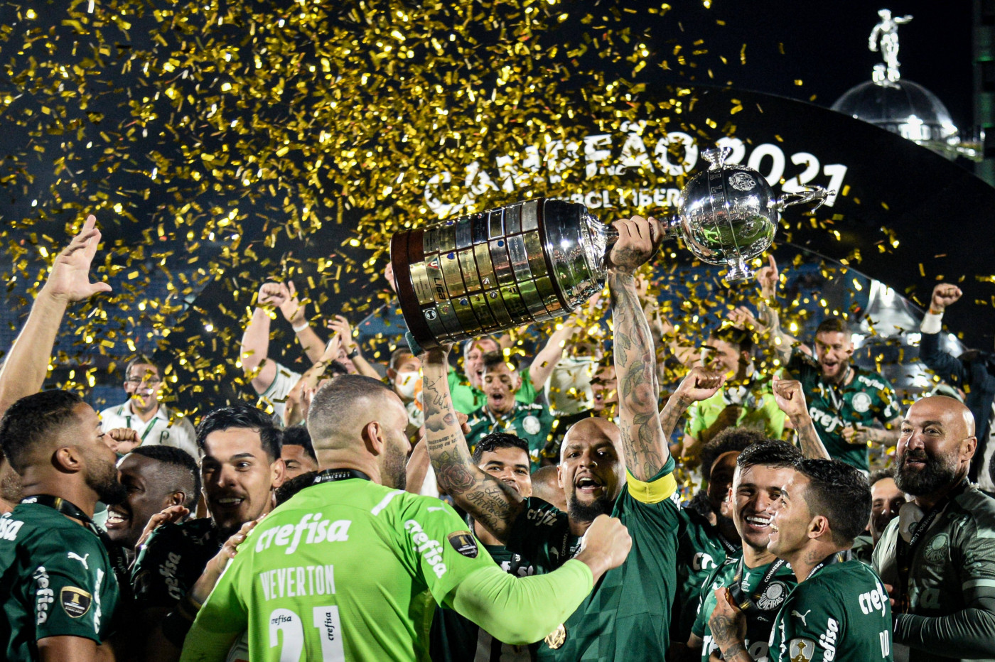 Seleção da Libertadores 2021 tem maioria de jogadores do campeão Palmeiras