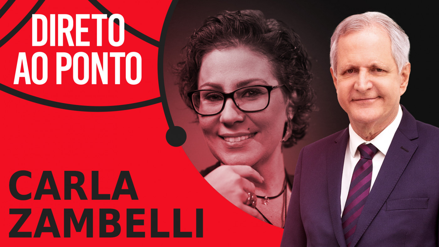 Banner do Direto ao Ponto com Carla Zambelli