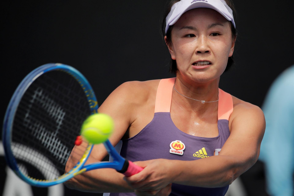 Peng Shuai já foi a número 1 no tênis feminino