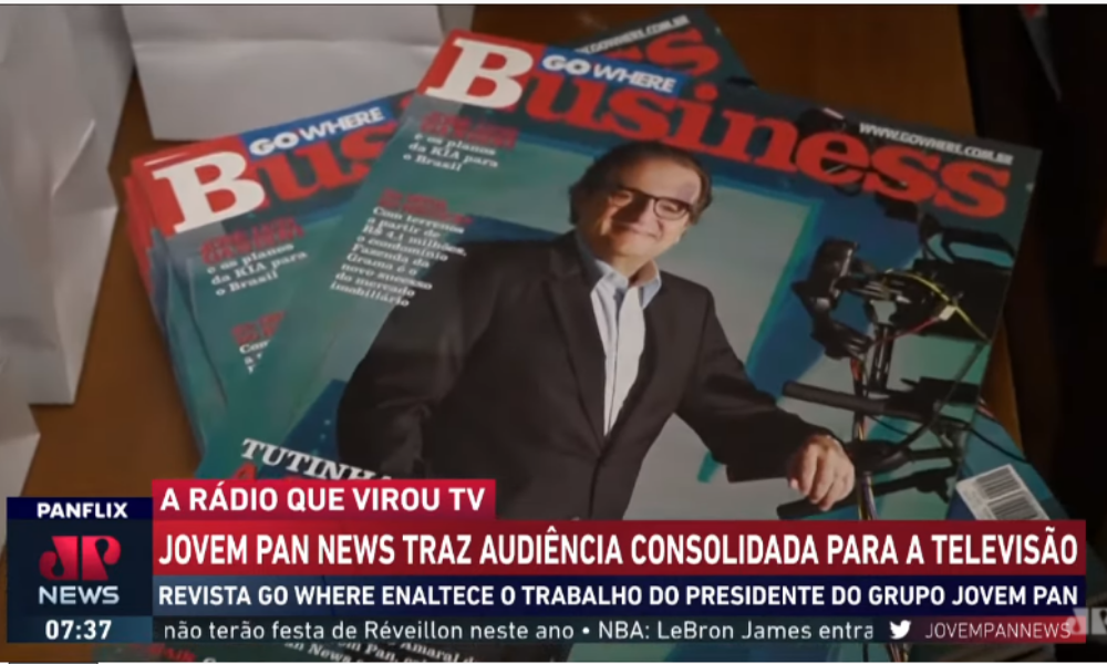 Jovem Pan News é Destaque Em Lançamento Da Revista ‘go Where Business Jovem Pan 2138