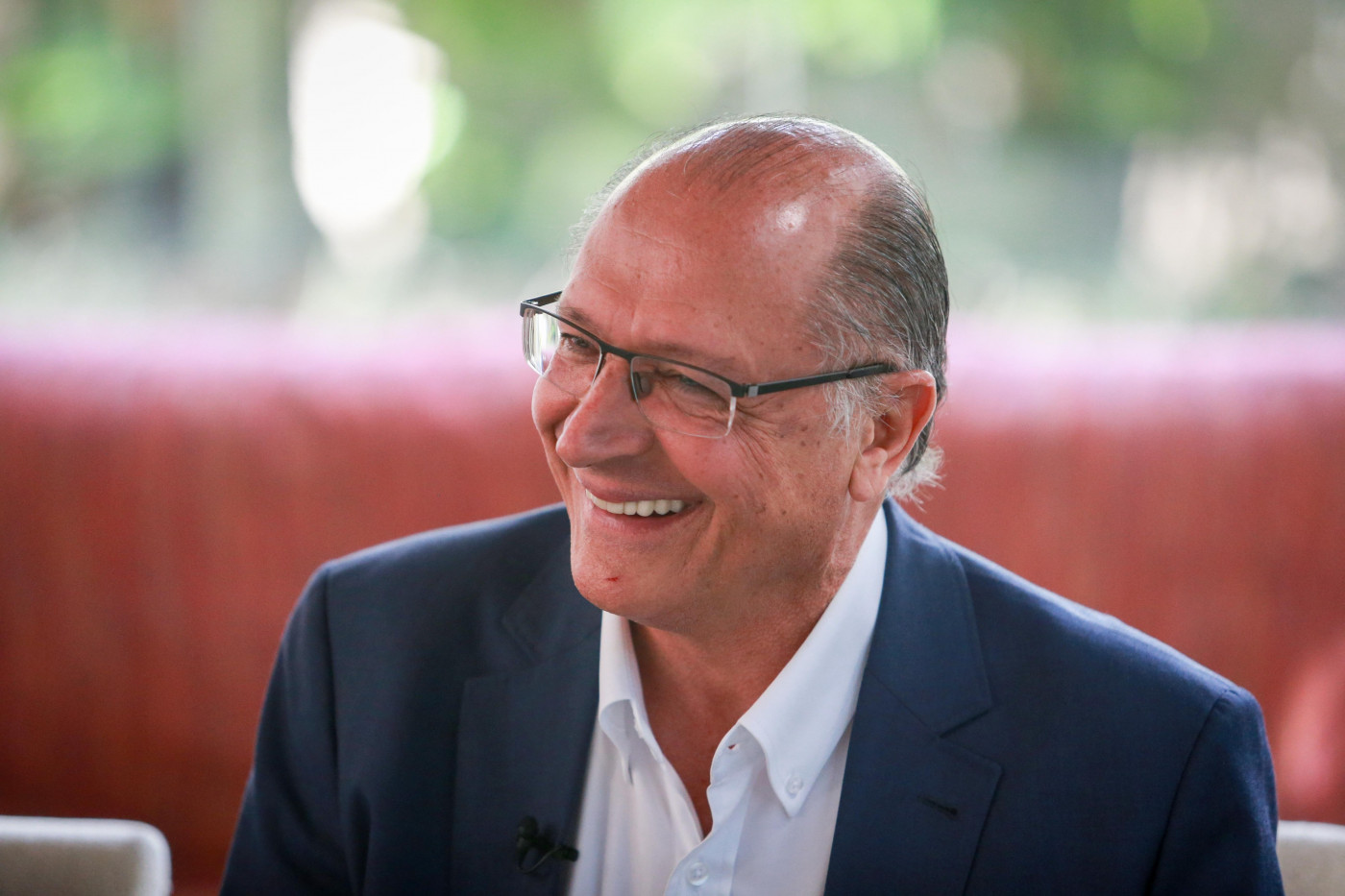Geraldo Alckmin sorrindo