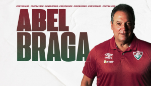 Abel Braga foi anunciado como novo técnico do Fluminense