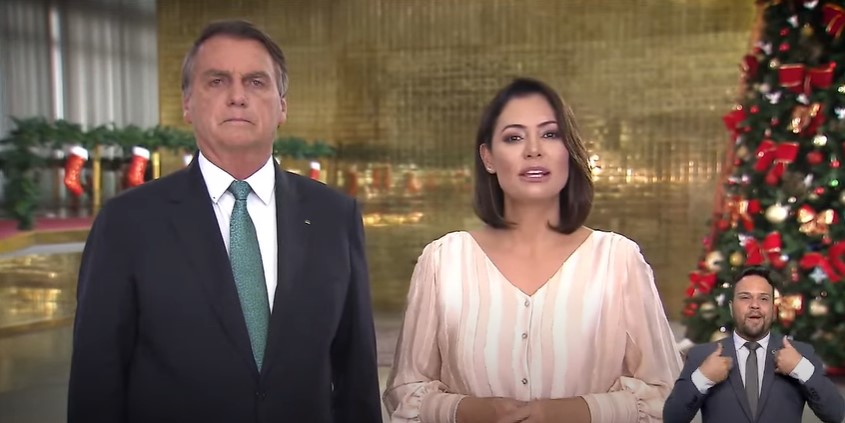 Pronunciamento de Bolsonaro em cadeia nacional de rádio e TV