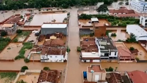 Imagem aérea de Salinas, Minas Gerais