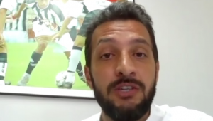 Edu Dracena, diretor executivo do Santos, concedeu entrevista ao Esporte em Discussão