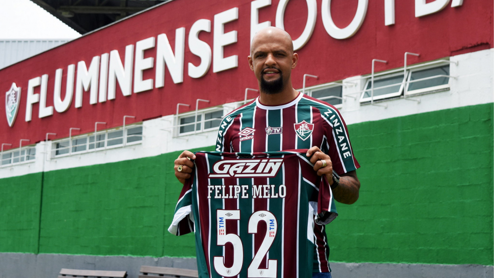 Felipe Melo é o novo reforço do Fluminense