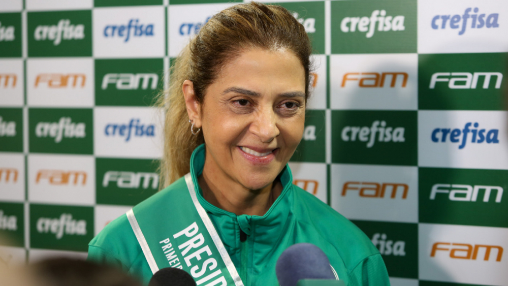 Leila Pereira é a nova presidente do Palmeiras