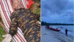 Serge Gelle precisou nadar 12 horas para sobreviver a um acidente de helicóptero em Madagascar