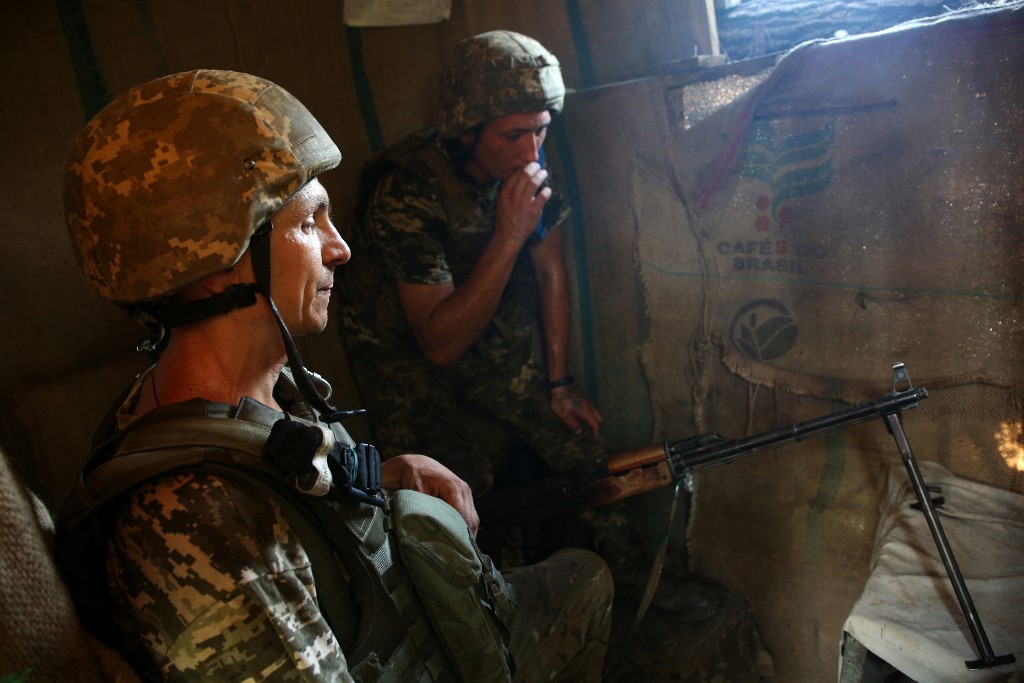 soldados no front da ucrânia