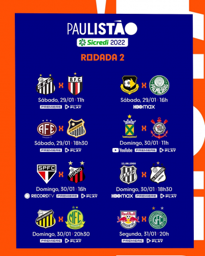 Campeonato Paulista 2022: veja onde assistir aos jogos, tabela e mais  informações sobre o Estadual - Lance!