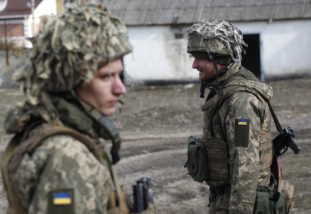 militares ucranianos - ucrânia