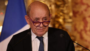 Jean-Yves Le Drian, ministro das relações exteriores da França