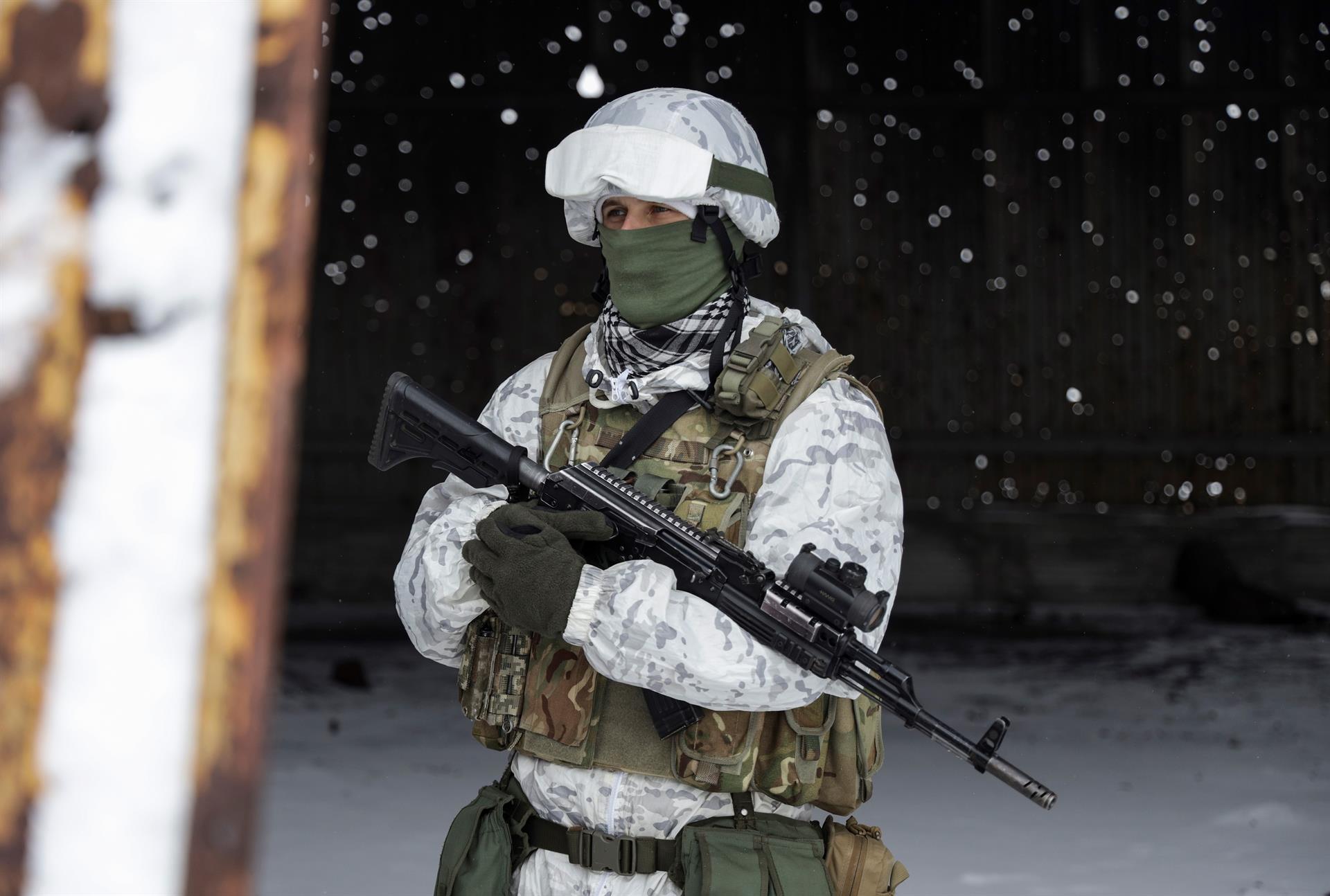 Militar ucraniano / Ucrânia