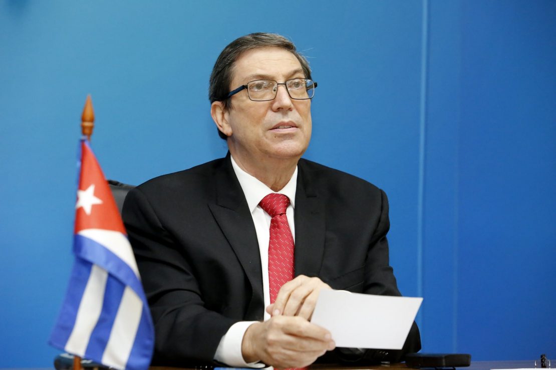 ministro das relações exteriores, Bruno Rodríguez