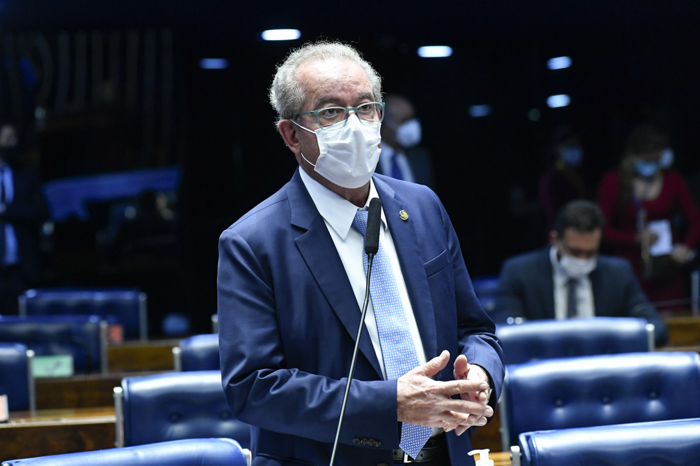 Em pronunciamento, à bancada do Senado Federal, senador José Aníbal (PSDB-SP).