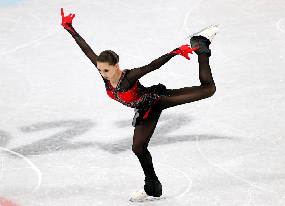A russa Kamila Valieva é uma das melhores patinadoras da atualidade
