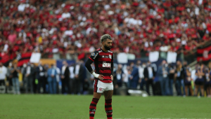 Gabriel Barbosa foi criticado após o vice do Flamengo na Supercopa do Brasil