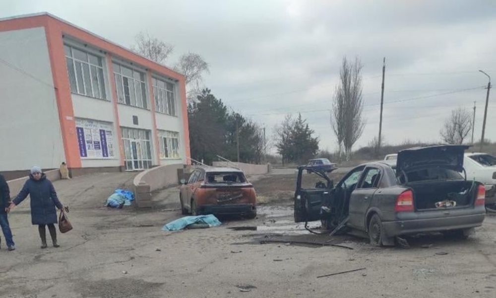 Ataque hospital na Ucrânia