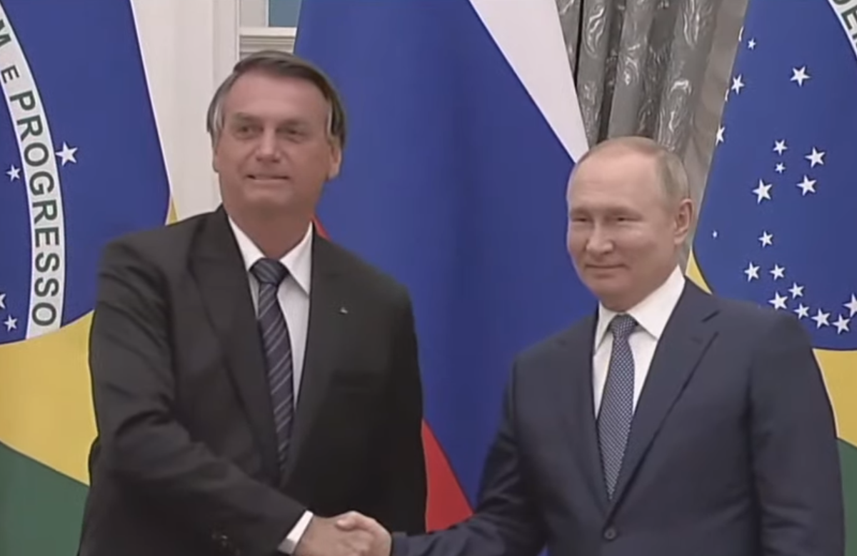 Bolsonaro e Putin